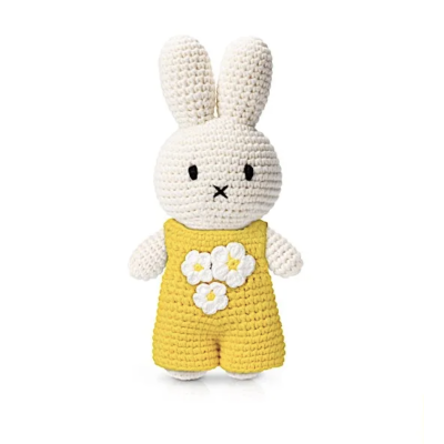 Miffy Birthday - Salopette jaune à fleurs
