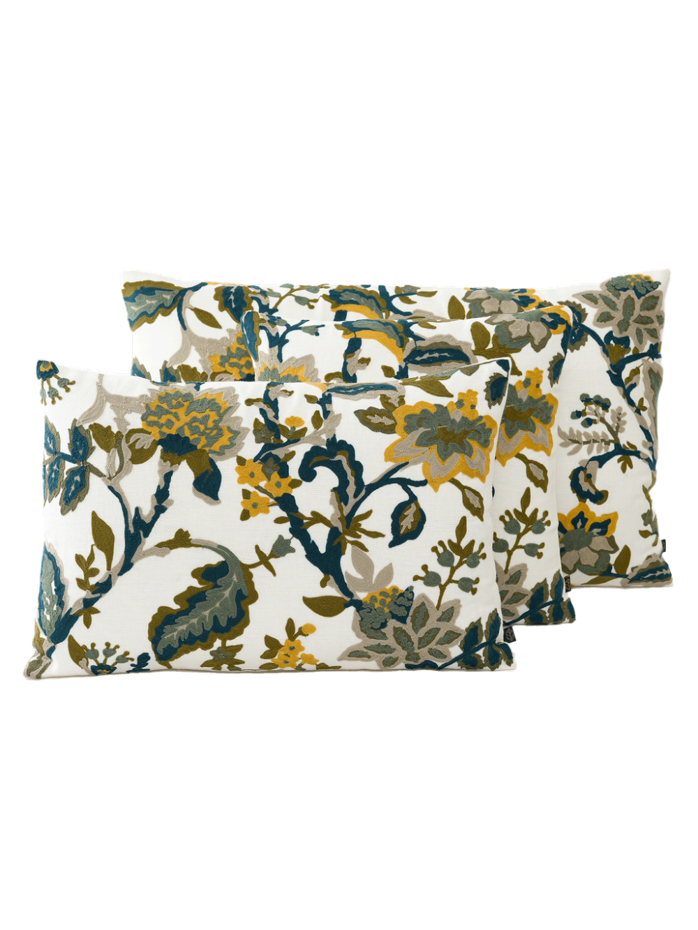 Coussin en coton brodé - Bali