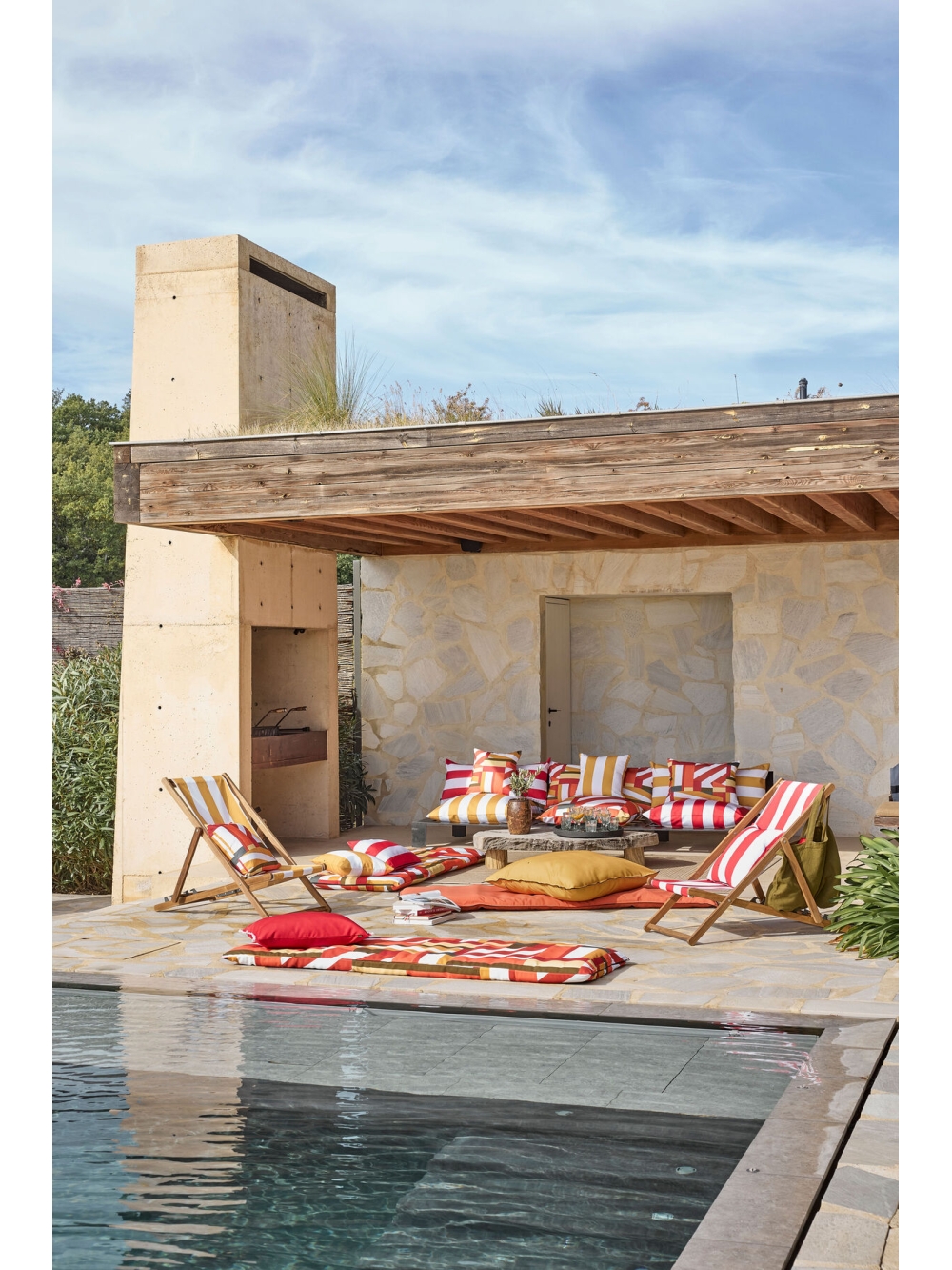 Housse de bain de soleil - Pondichéry