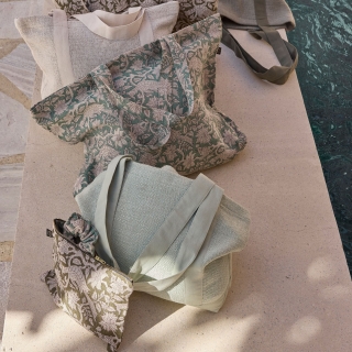 Sac cabas en lin imprimé indien - Jaipur