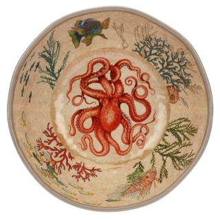 Saladier Sea Life - Melamine, Ø 36 cm