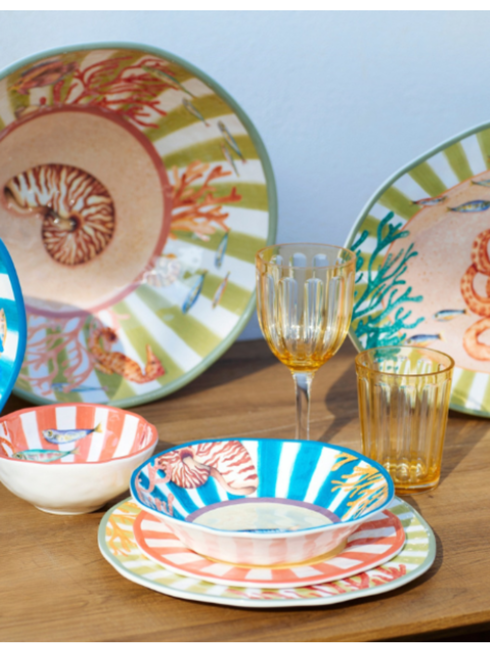 Saladier Litorale - Melamine, Ø 36 cm