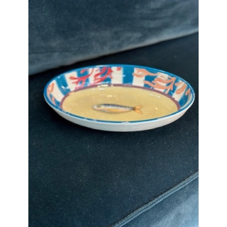 Petit plat ovale en mélamine - Litorale 24x15 cm