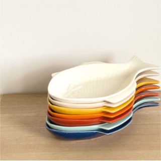 Coupelle poisson  L24,4 P15,8 H3,3cm