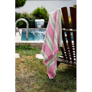 Serviette de plage 100% coton 90x185cm - Rustik