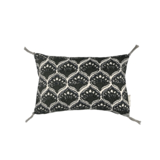 COUSSIN - 20x30 - LES PAONS - Bleu Nuit