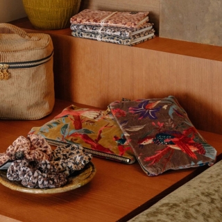 Trousse en velours - Birdy