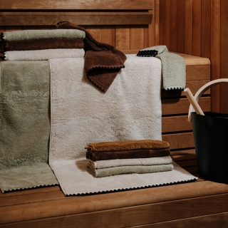 Serviette de bain en éponge 70x130 cm - Issey