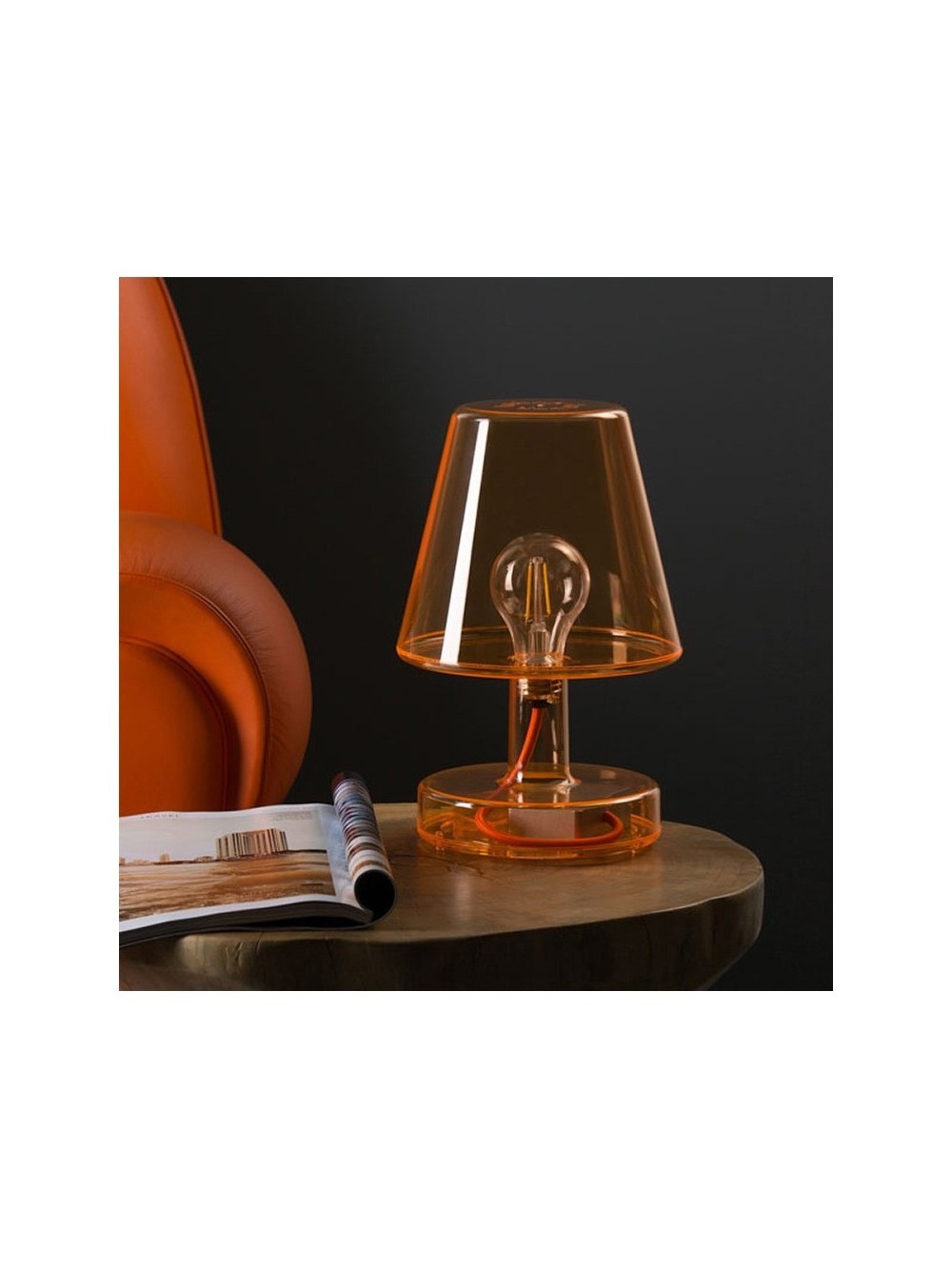 LAMPE TRANSLOETJE ORANGE