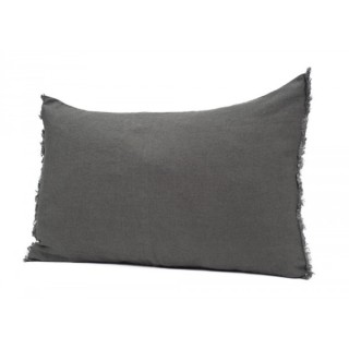 COUSSIN 100% LIN VITI 40X60 GRANIT