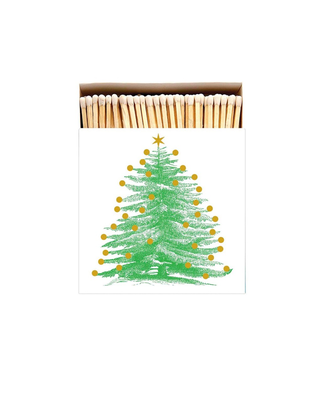 BOITE D'ALLUMETTES SAPIN DE NOEL