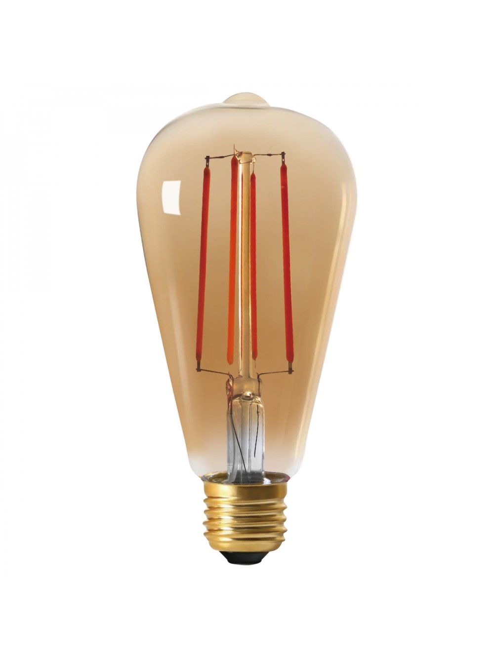 AMPOULE LED VINTAGE 8W E27 AMBRE D6,4CM DIMMABLE