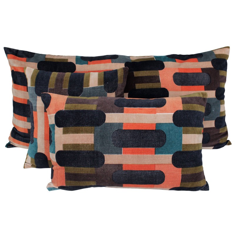 Coussin en velours Kutta Brick Coussin en velours Kutta Brick - Harmony - Haomy