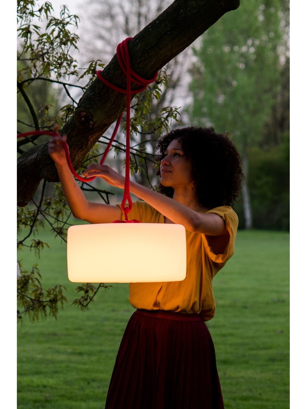 LAMPE FATBOY THIERRY LE SWINGER / RED